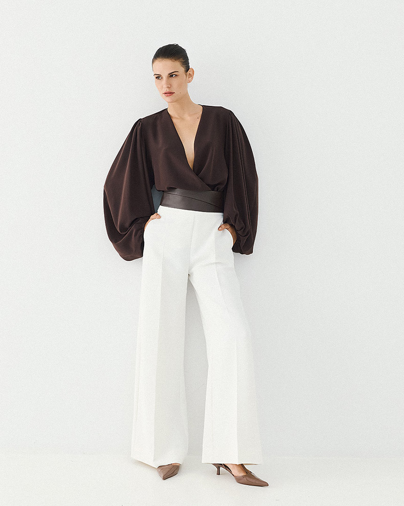 High Waisted Trousers - Access Fashion