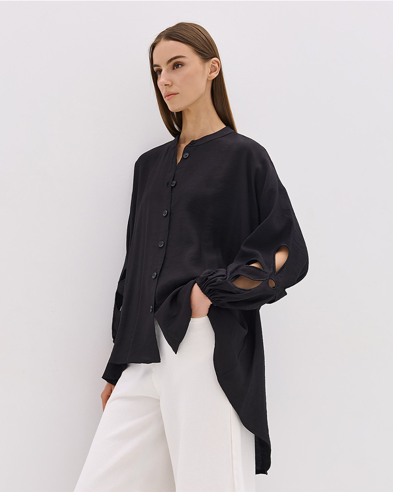 ASSYMETRICAL SHIRT CUT-OUTS