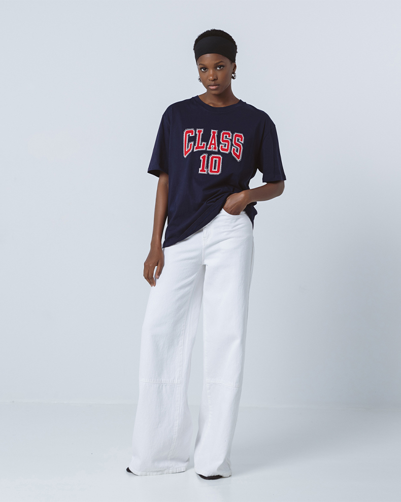 T-shirt με τύπωμα class 10