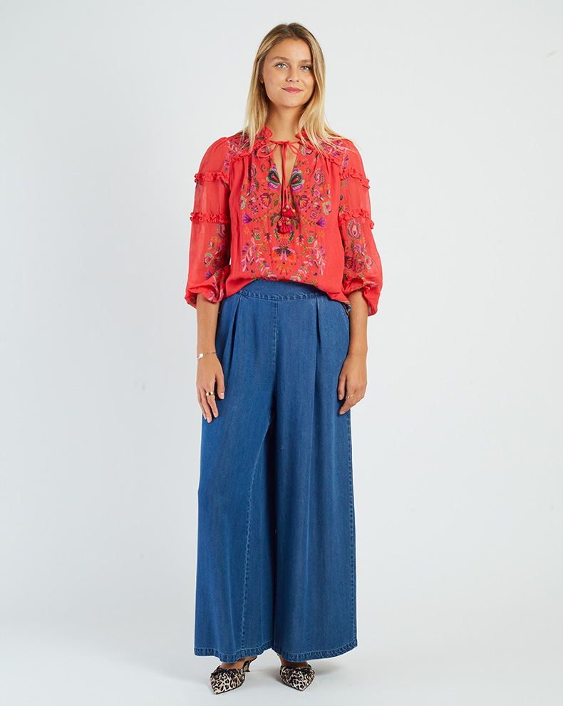 ALICANTE BLOUSE - Rene Derhy