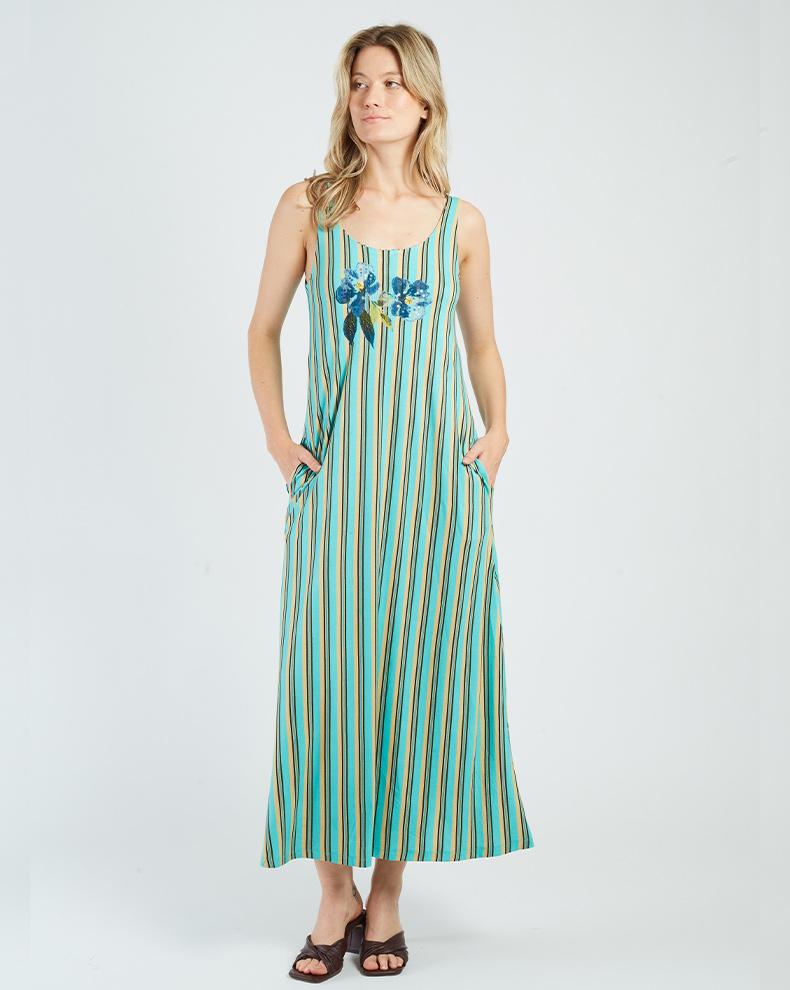 Long Jersey Dress - Rene Derhy