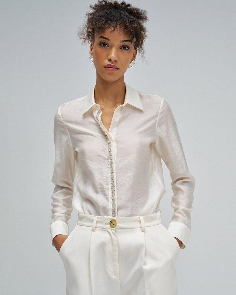 Shirt With Sparkles - Salsa Jeans