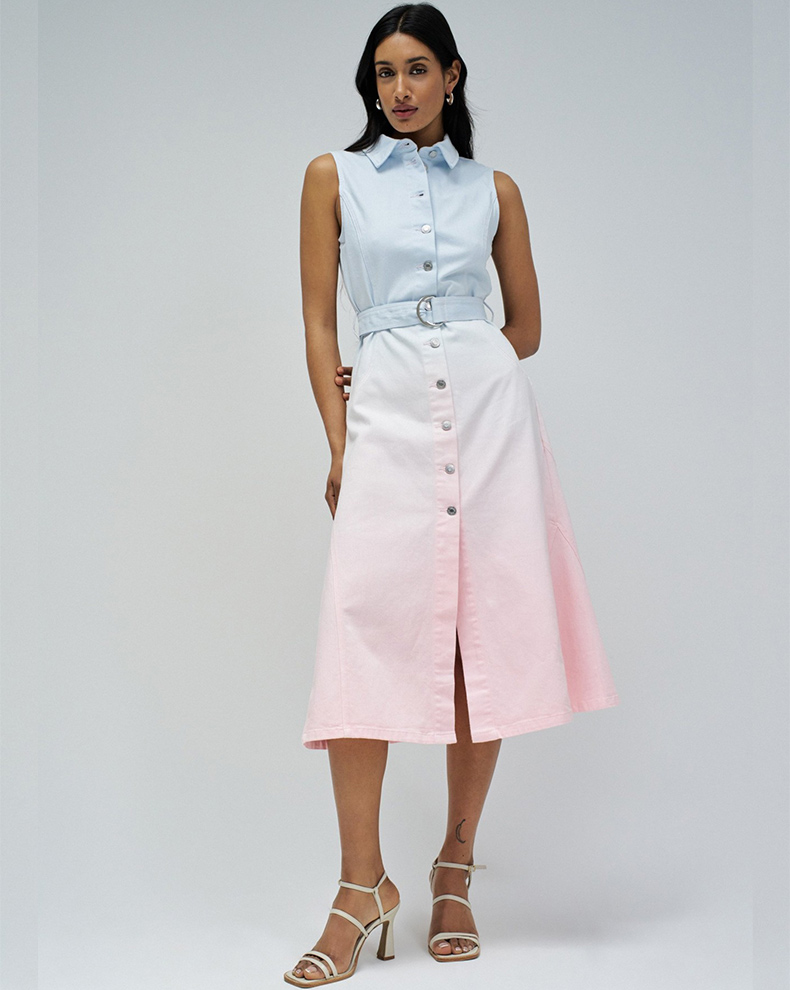 DEGRADE DRESS ICE