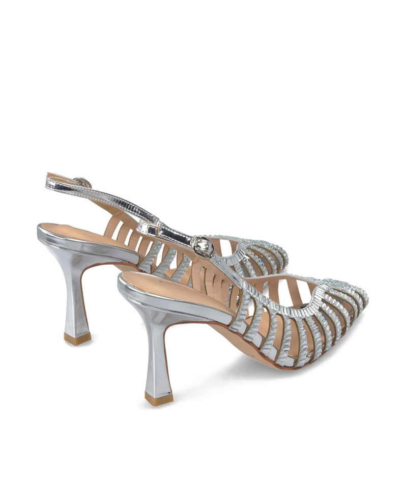 LADIES SHOES MIRROW BRONZE