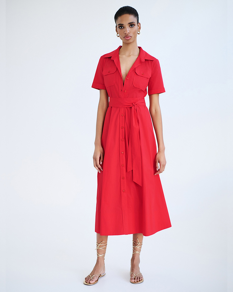 Short-sleeved camisole dress - Access Fashion