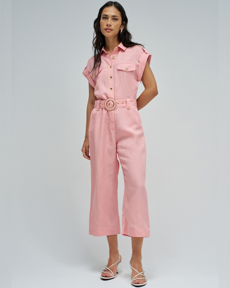 Light Denim Overalls - Salsa Jeans