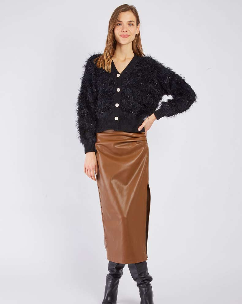 BALLERINE GILET MAILLE