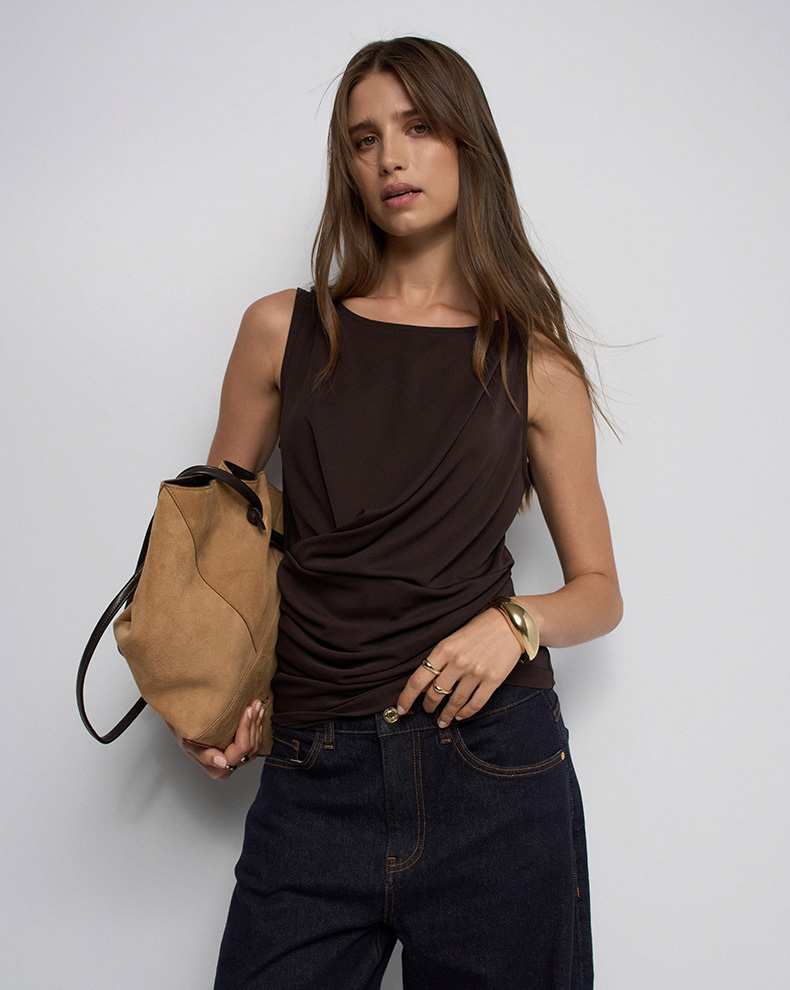 Ruched Top - Salsa Jeans