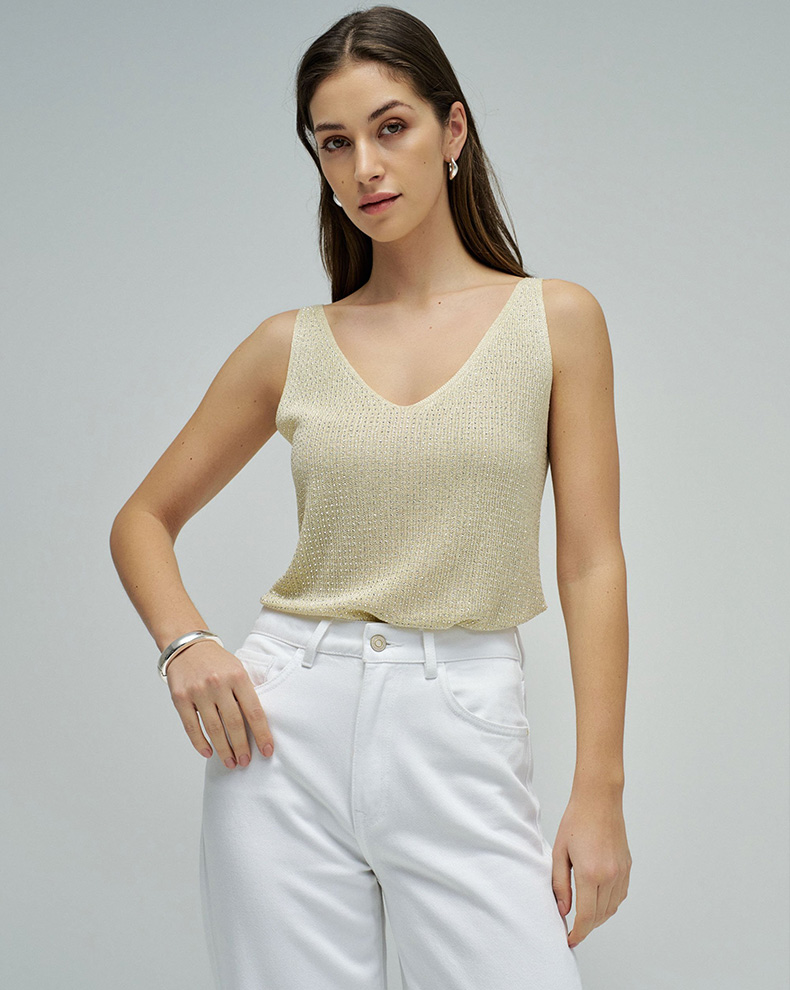 Lurex Knit Top - Salsa Jeans