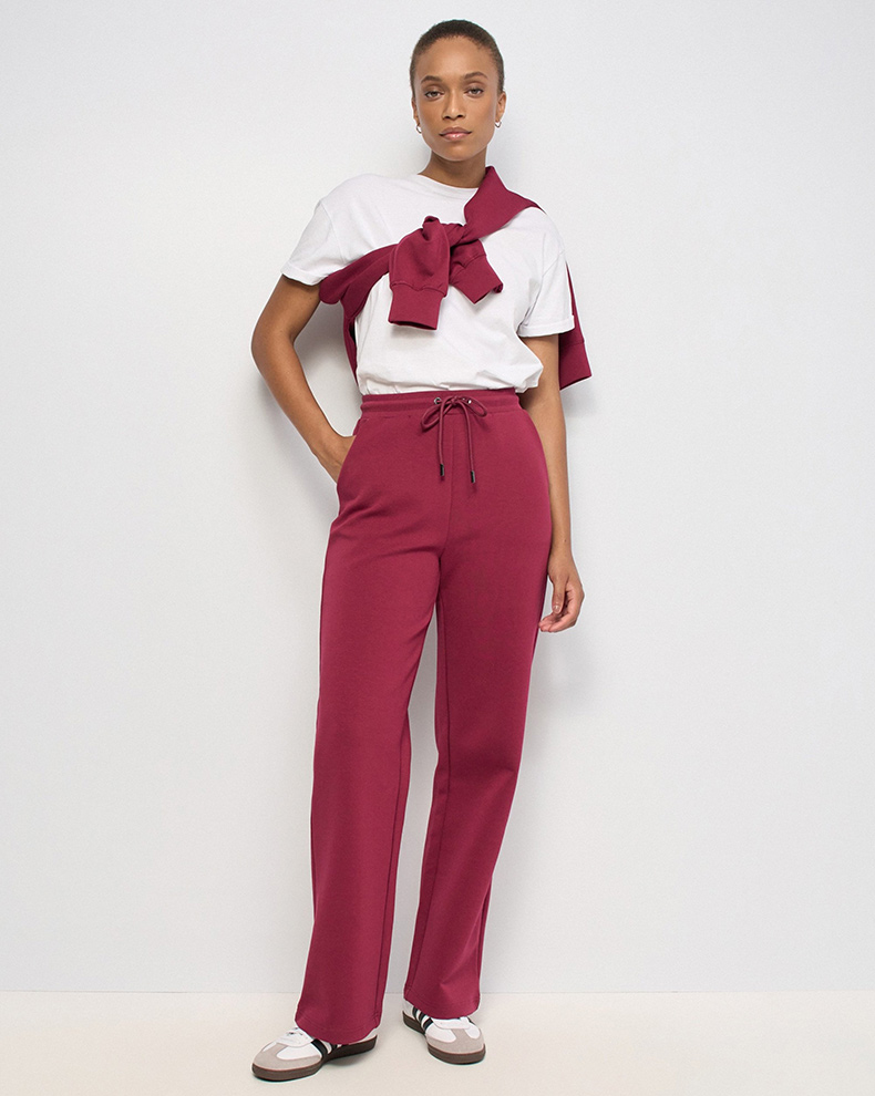 Wide Leg Knit Jogger - Salsa Jeans