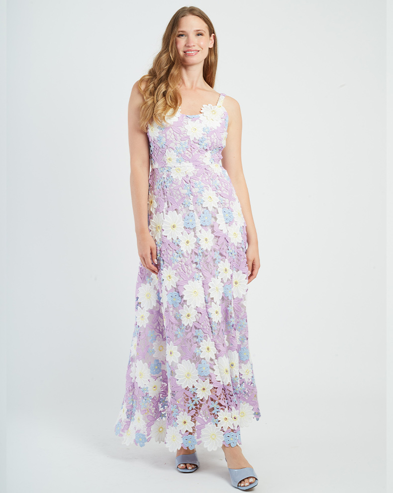 Long Lace Dress - Rene Derhy