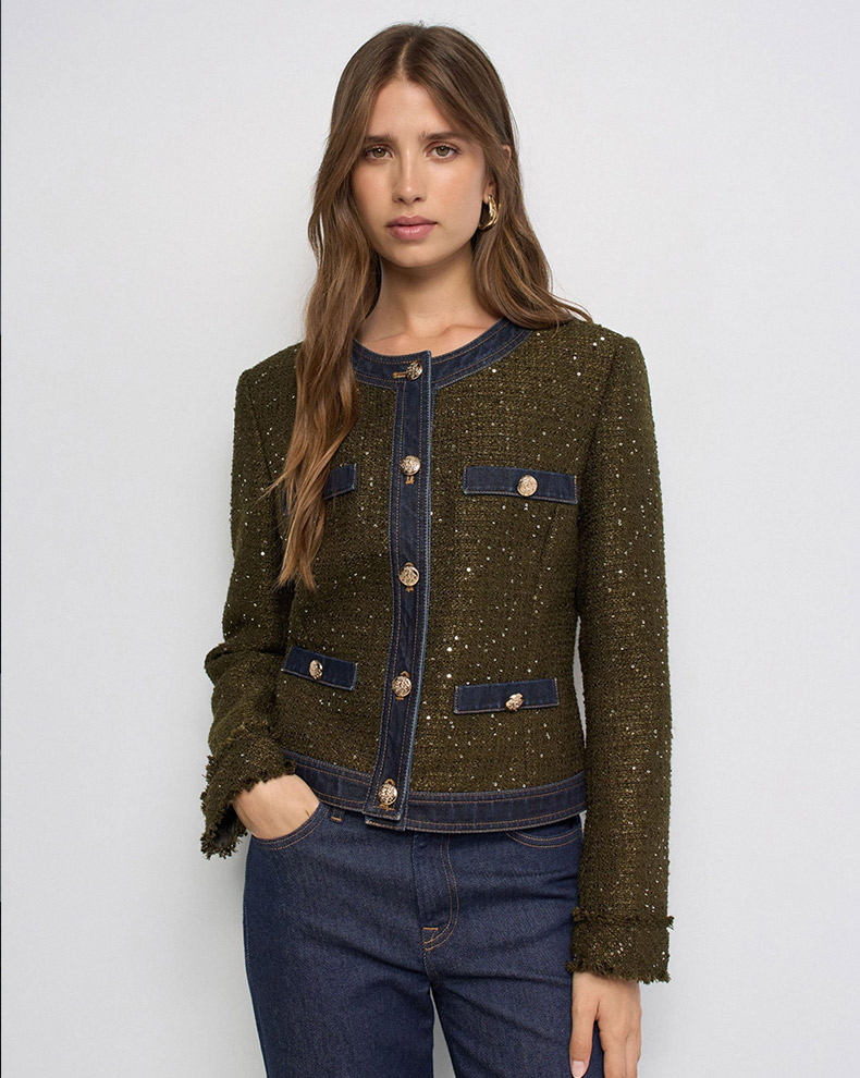 Tweed Jacket - Salsa Jeans