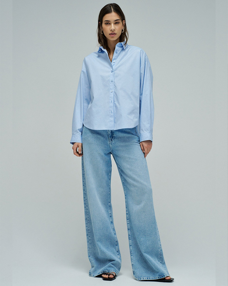 Basic Shirt Loose Fit - Salsa Jeans