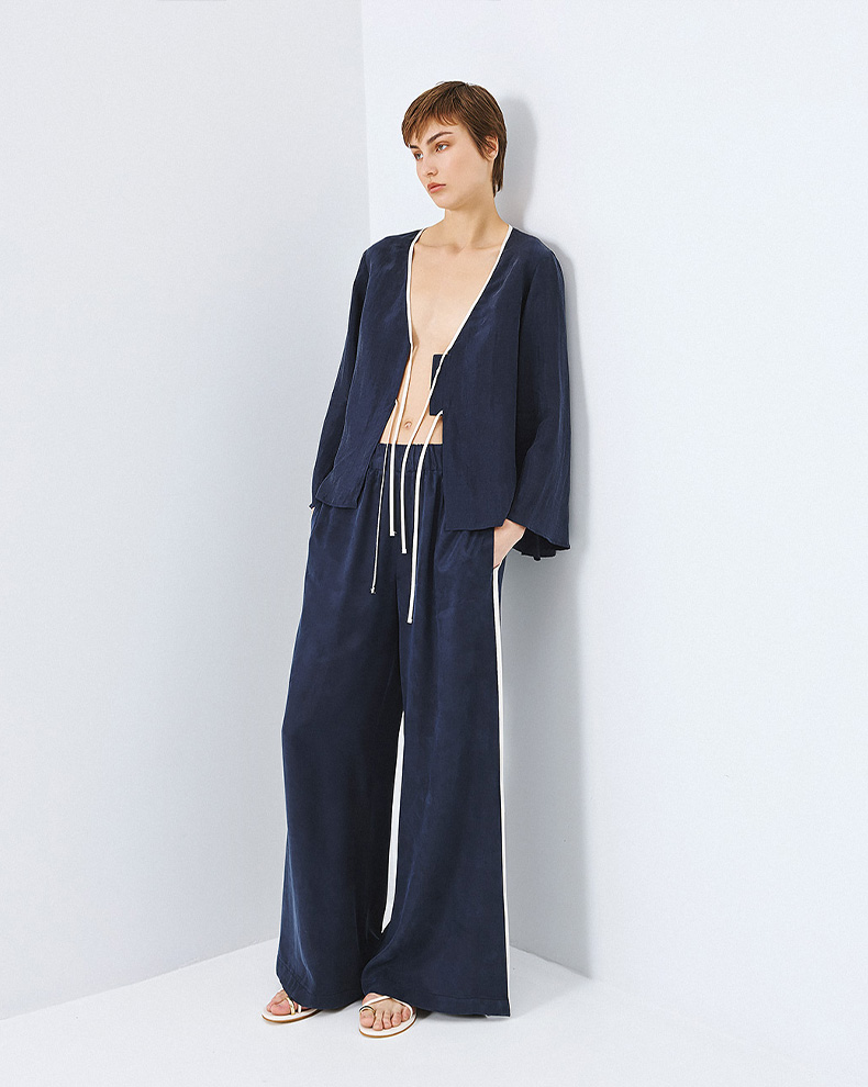 Trousers with waistband - Access Fashion