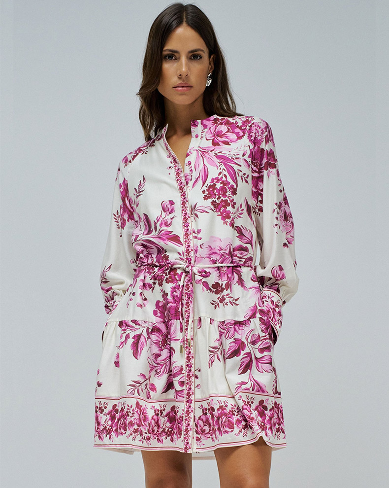 PRINTED SHORT DRESS