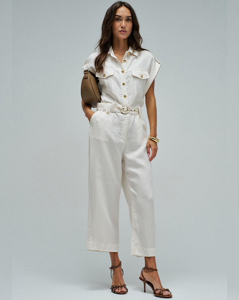 Light Denim Overalls - Salsa Jeans