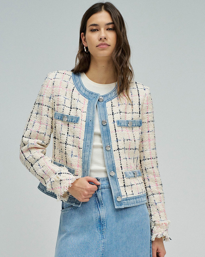 TWEED COAT - Salsa Jeans