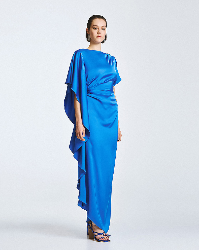 Maxi Dress With Ruffles - Access fashion