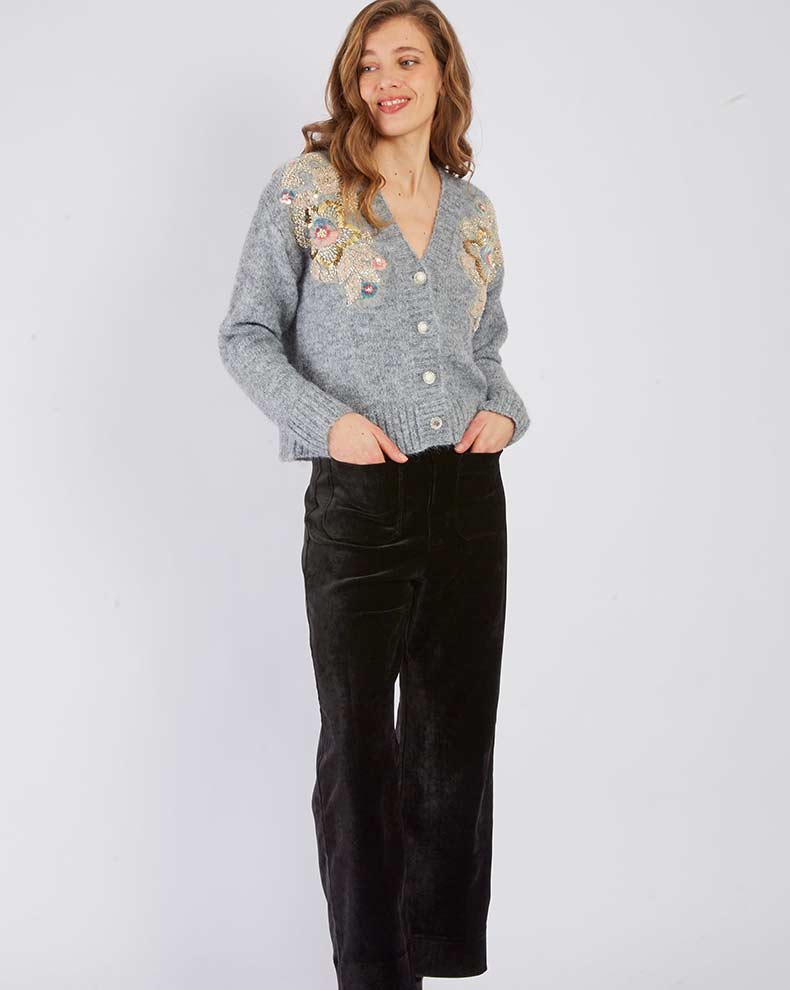 BABETTE GILET MAILLE