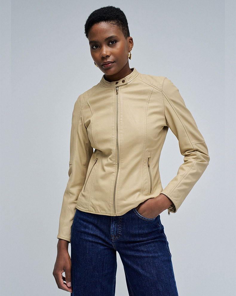 LEATHER JACKET - Salsa Jeans