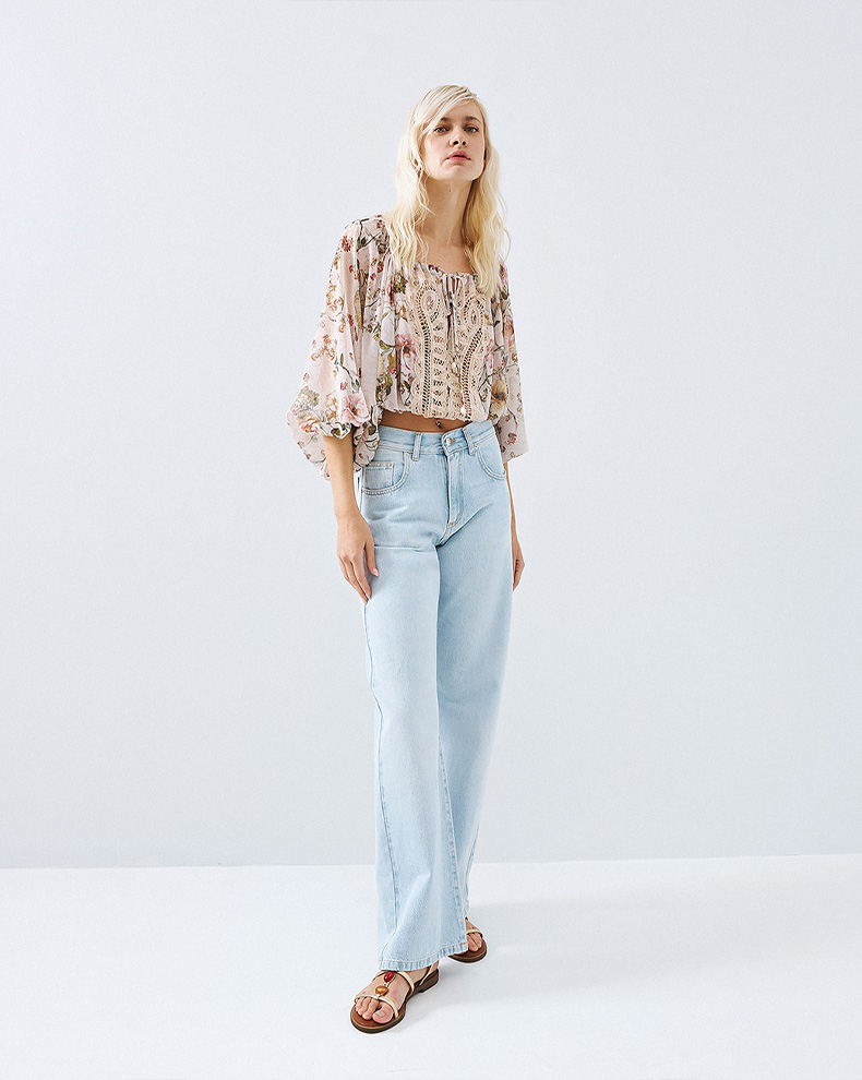 Printed Blouse - Access Fashion