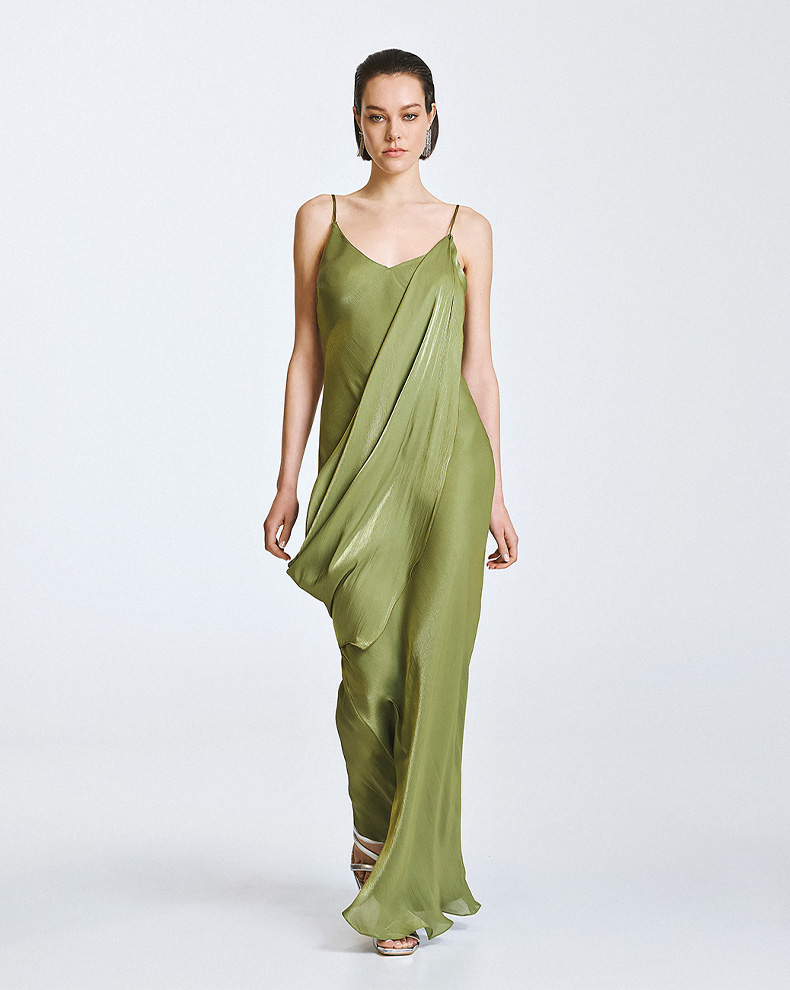 Maxi Dress With Straps - Access Fashion