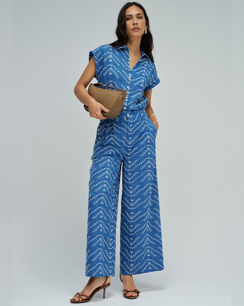 Shirt With Embroidery - Salsa Jeans