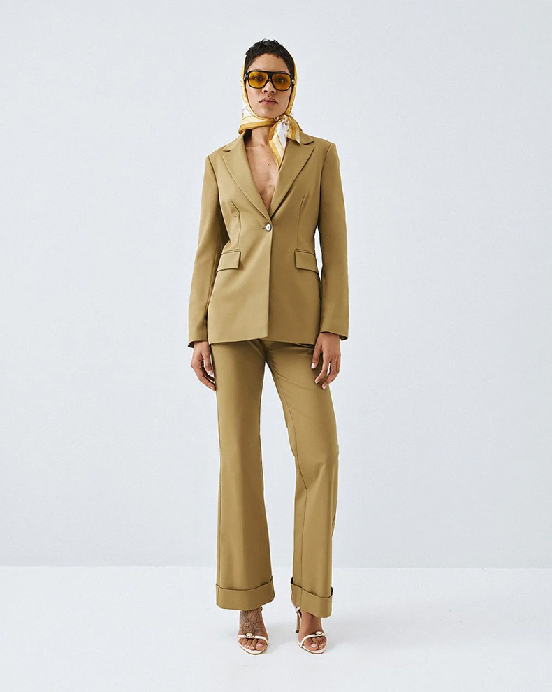 Jacket With Flap Pockets - Access Fashion