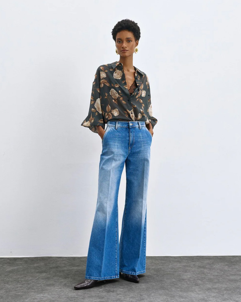 Translucent Floral Shirt - Access Fashion