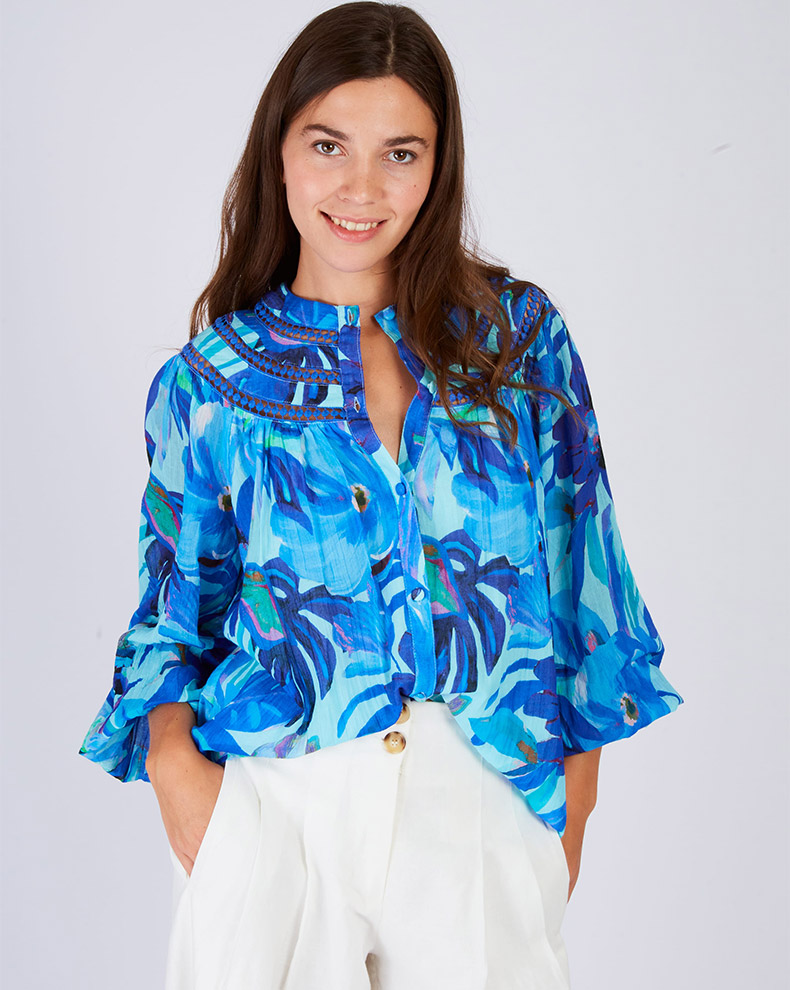 LABEL BLOUSE