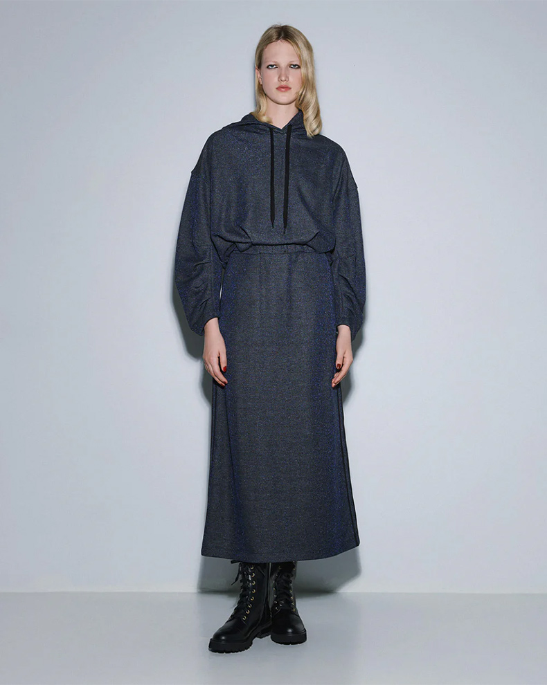 SWEASHIRT WITH BALLOON HEM