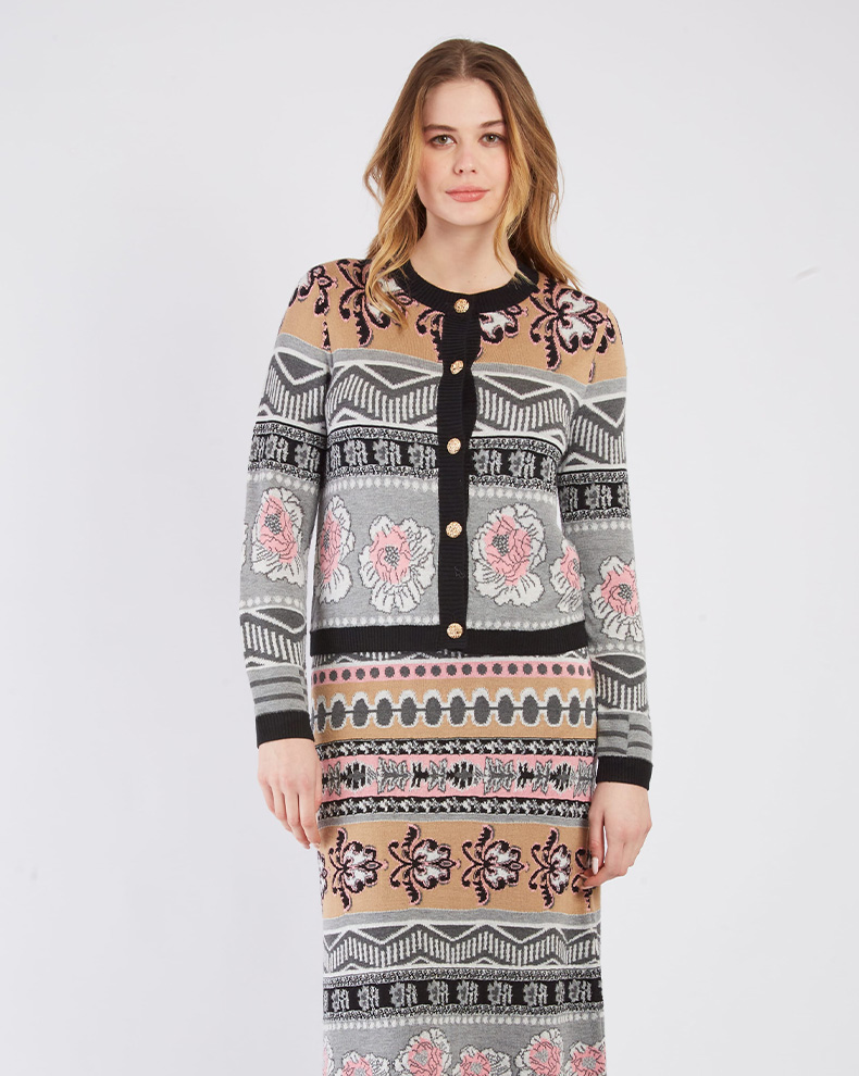 Πλεκτό Γιλέκο Μπαγιόν