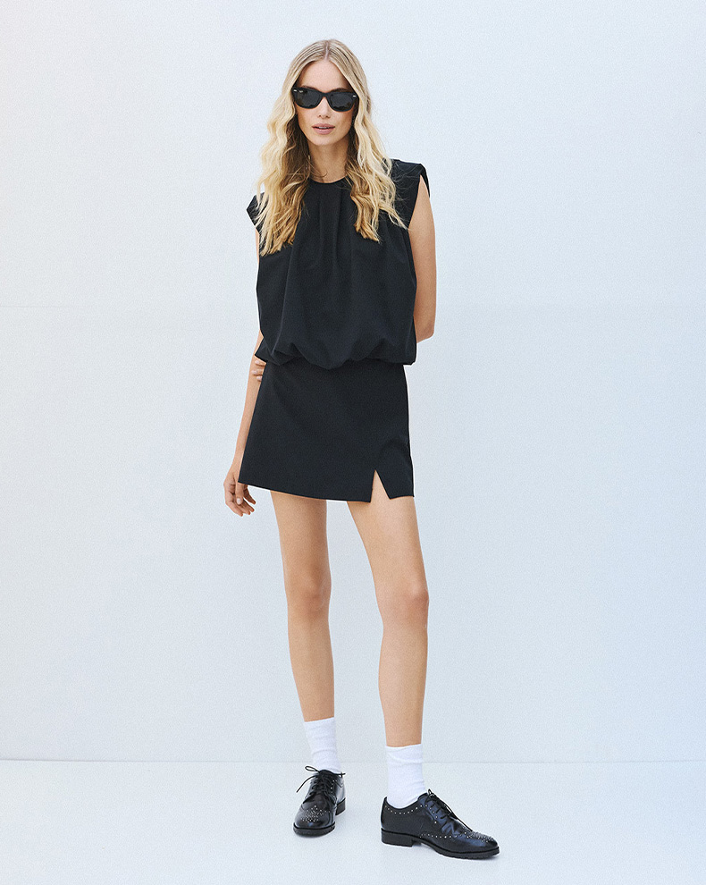 Skort Mini Dress - Access Fashion