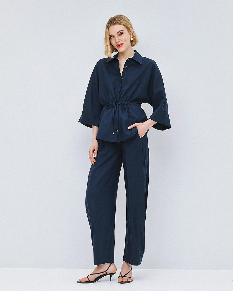 Shirt with drawstring - Access Fashion