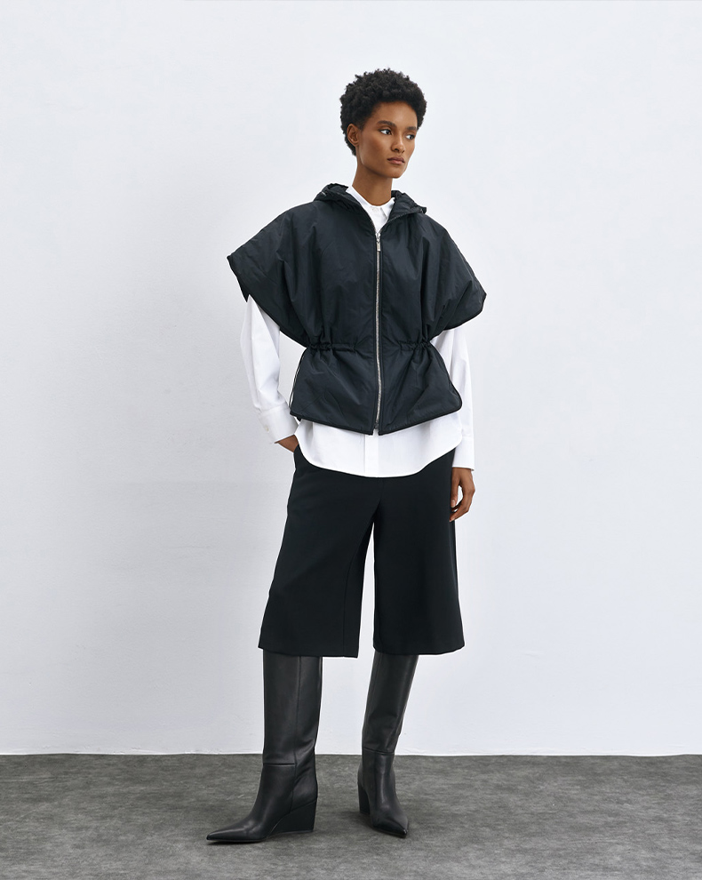 Jacket with adjustable drawstrings - Access Fashion