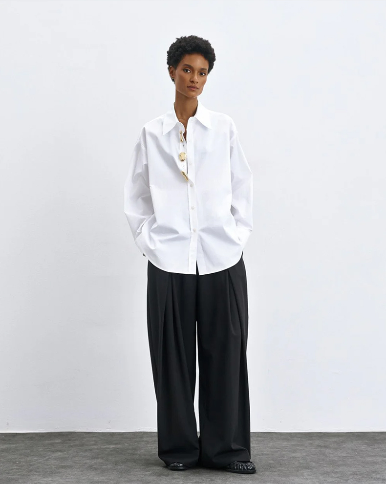 Shirt with metallic details - Access Fashion