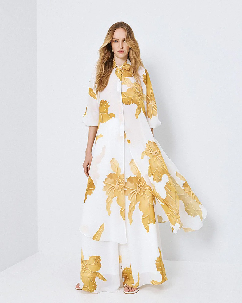 Long Semi Sheer Shirt - Access Fashion