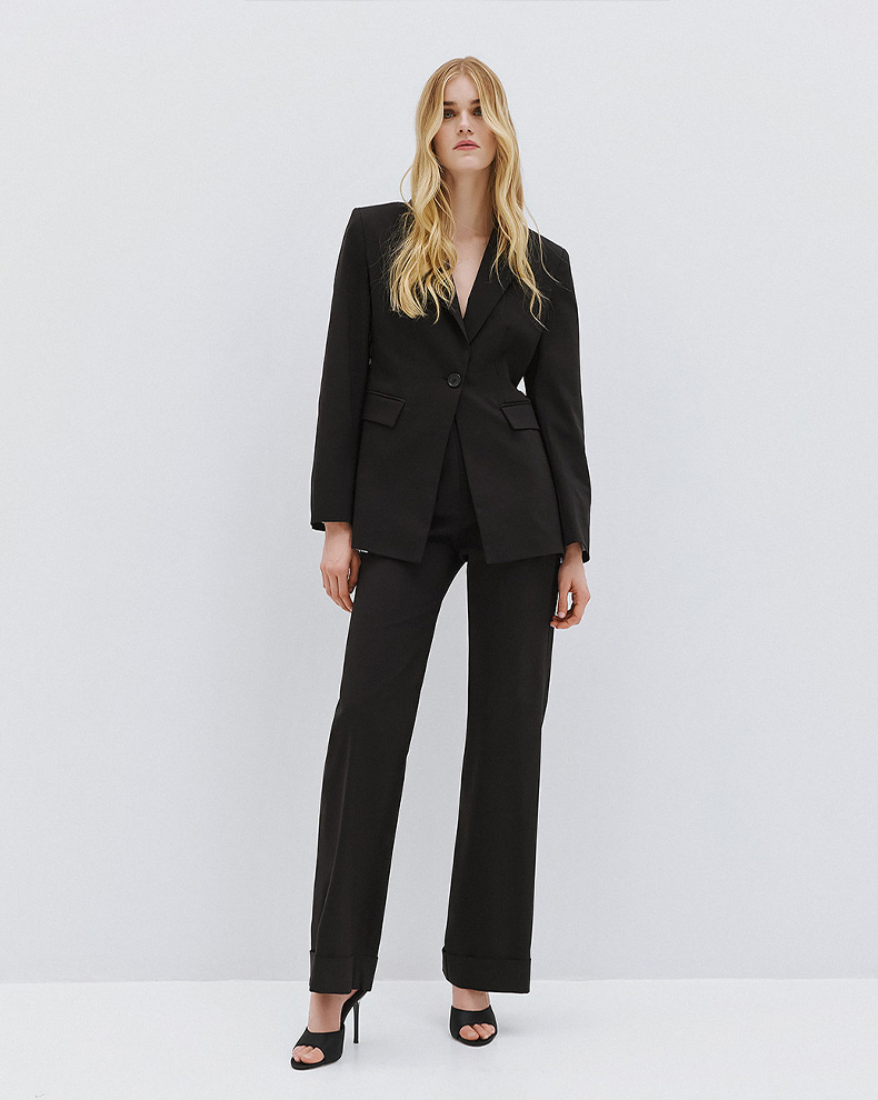 Trousers with lapels - Access Fashion