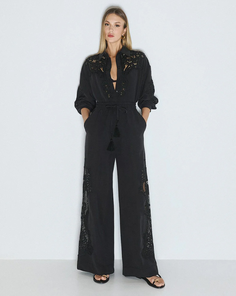 Shirt With Lace Details - Access Fashion