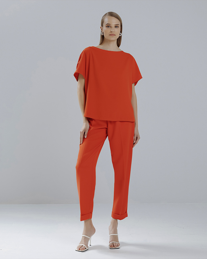 Blouse with pleats at the back - Access Fashion