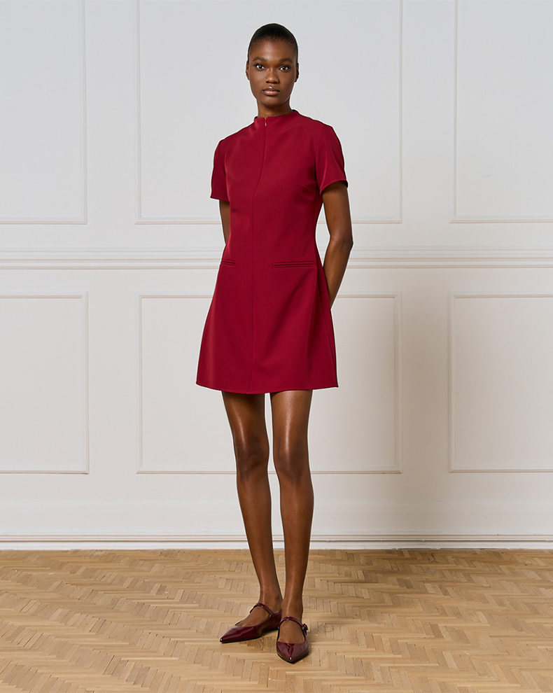 Φόρεμα μίνι με φερμουάρ