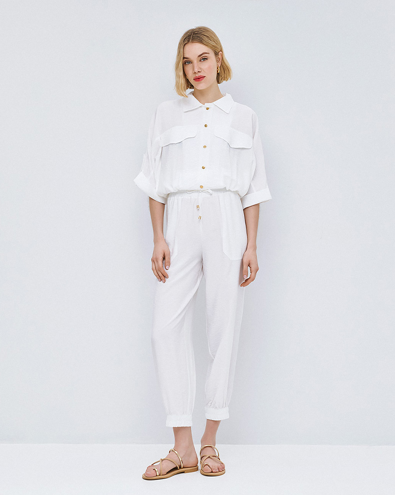 Elasticated Trouser - Access Fashion