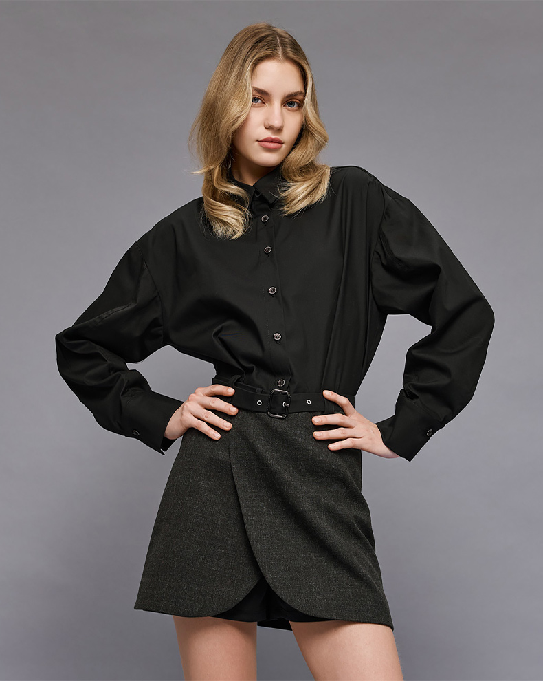 mini dress with belt