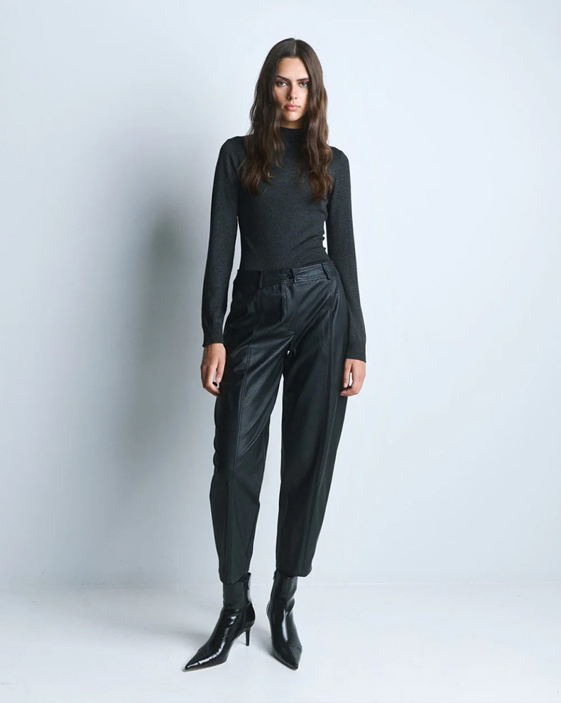 Faux Leather Pants - Access Fashion