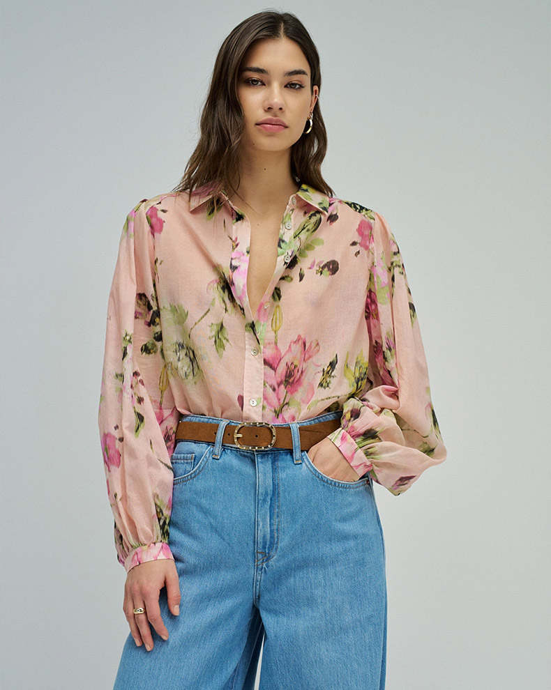 FLORAL PATTERN SHIRT - Salsa Jeans