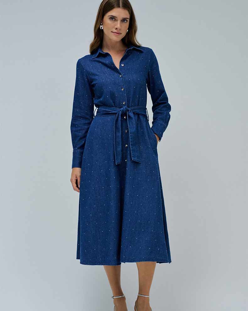 DRESS SHEATH WITH SPARKL