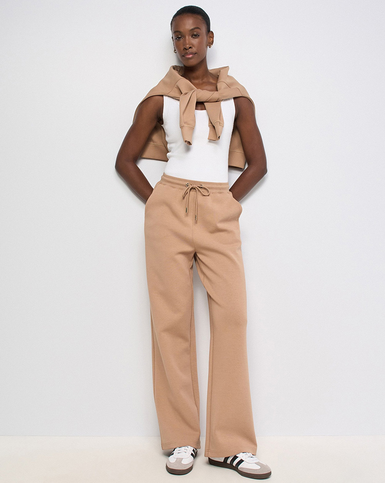 Wide Leg Knit Jogger - Salsa Jeans