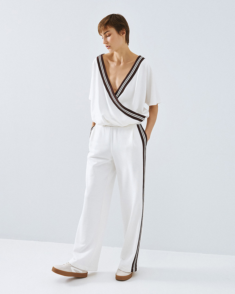 Striped detail sweatpants - Access Fashion