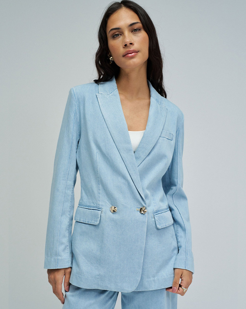 LIGHTDENIM BLAZER - Salsa Jeans