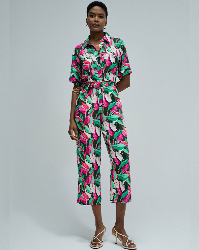 Floral Jumpsuit - Salsa Jeans